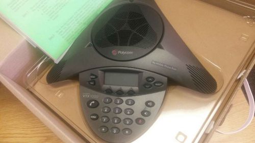 Polycom Soundstation VTX 1000 Full Duplex Wideband Conference Phone *NEW*