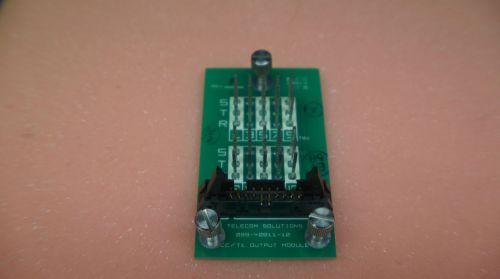 QTY Telecom Solutions 089-40011-10 Symmetricom CC T1 output Module 065-40011-10