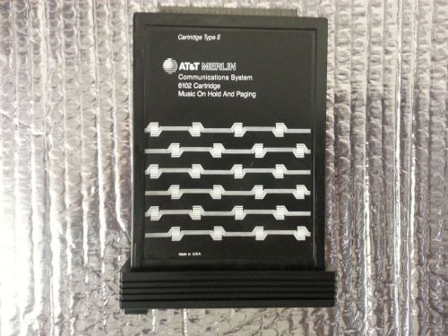 AT&amp;T Merlin 6102 Music On Hold &amp; Paging Cartridge Phone System