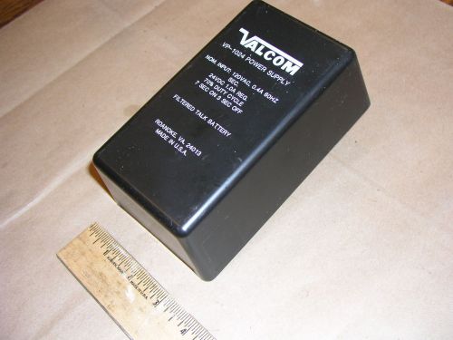 Valcom Power  Supply, VP-1024   24VDC, 1.0 A REG,  USA MADE