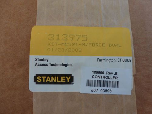 STANLEY ACCESS TECHNOLOGIES CONTROLLER MC521 ,P/N 185000, KIT-MC521-M/FORCE DUAL