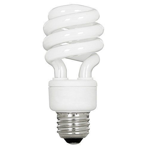 Utilitech 4-pack 13-watt (60w) spiral medium base daylight (5000k) cfl bulbs new for sale
