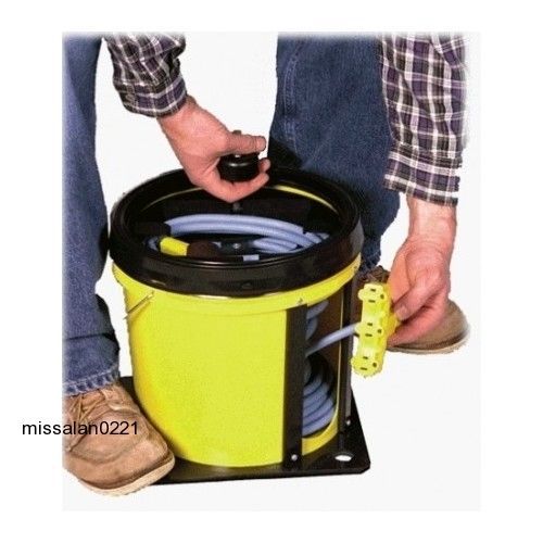 Electric Cord Reel Pail Storage Fiber Optic Organizer Cable Air Hose Winder