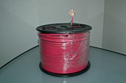 RED WIRE THHN STRANDED #12 500&#039; ROLL