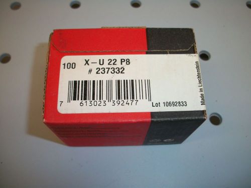 Hilti X-U 22 P8   # 237332 NEW NEVER OPENED