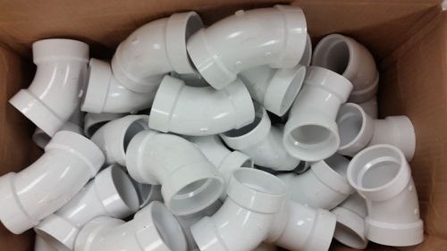 (Case of 50)--NIBCO 2&#034; H x H PVC DWV 45° Elbow 4806