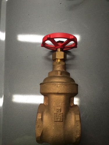 2&#034; USA Made Milwaukee Gate Valve NPT Threaded Both Ends Brass Copper Plumbing