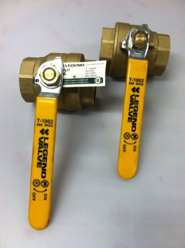 2-2 Inch Threaded Brass Ball Valves