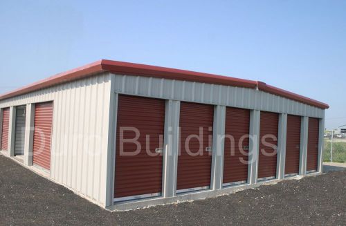 Duro Steel 30x100x8.5 Metal Buildings Factory DiRECT Mini Self Storage Structure