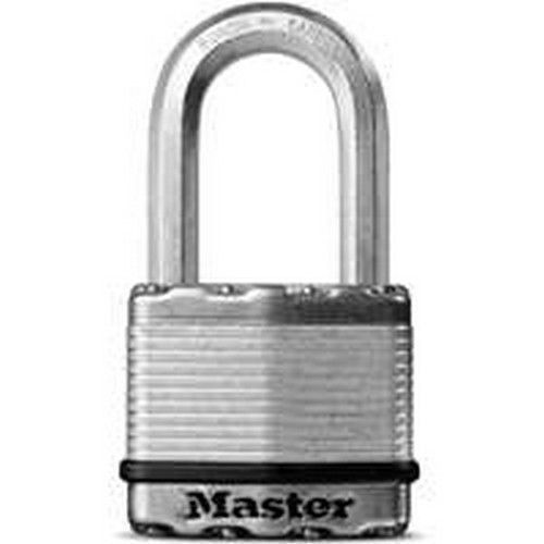 NIB M5XKADLF MASTER LOCK MAGNUM CD 2IN PADLOCK 1-1/2 SHACKLE PADLOCKS