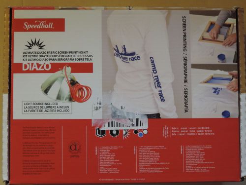 SPEEDBALL DIAZO SCREEN PRINTING KIT DIY ULTIMATE GRAPHIC DESIGN