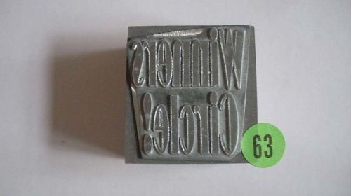 KWIKPRINT HOT FOIL STAMPING PRINTING many DIES PRINT BLOCK - 5