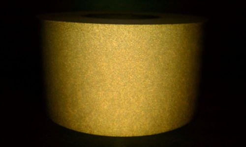 3.5&#034; X 50yd 3M 680 REFLECTIVE GOLD vinyl