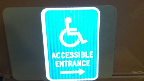 12&#034;x18&#034; HANDICAP ACCESS   Sign