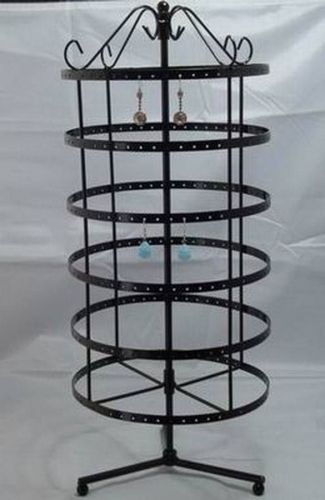 288 holes rotating earrings jewelry display stand rack holder