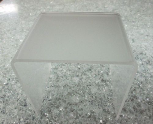 Quantity 30  Frosted Acrylic Risers P95  1/8&#034; 12&#034; wide  x 6&#034; deep  x 6&#034; tall