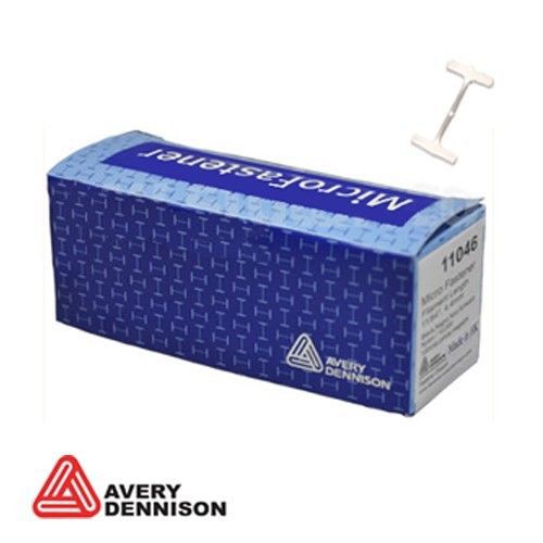 10,000 Micro Fasteners 4.4mm Nylon White - Avery Dennison #11042