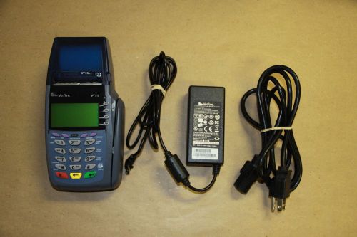 VERIFONE-VX510/VX510LE OMNI 5100 CREDIT CARD TERMINAL W/A/C ADAPTER