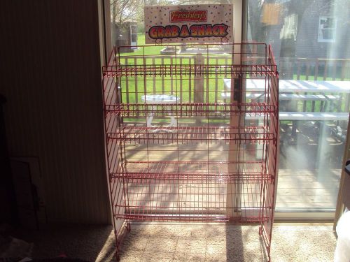 Mrs. freshley&#039;s retail display rack metal merchandiser convenience store for sale