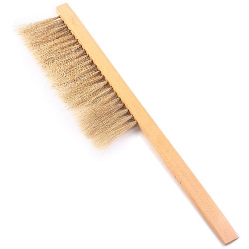 Natural Wood Handle Bee Hive Pure Pig Bristles Beekeeping Brushes New