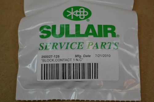 NEW SULLAIR 250027-125 Contact Block