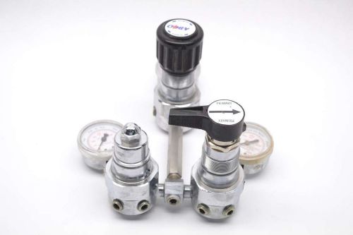 Abco hps500-300-4f-4f-rh compressed 3000psi gas regulator b429603 for sale