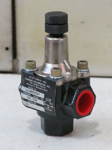 WANNER ENGINEERING C22ABBNSSEF PRESSURE REGULATOR VALVE, 3/4&#034; NPT