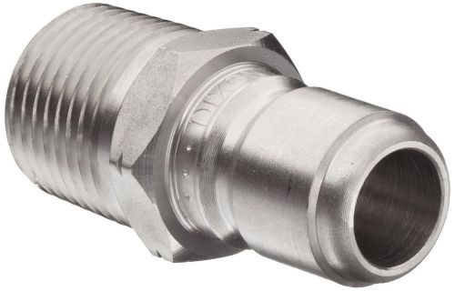 Dixon stmp4ss stainless steel 303 hydraulic quick-connect fitting, plug, 1/2&#034; for sale