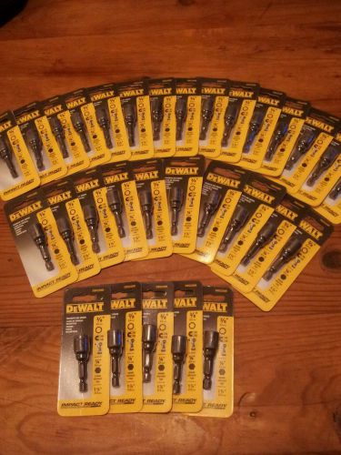 Dewalt dw2220ir 3/8&#034; x 1-7/8&#034; impact ready magnetic nut driver for sale