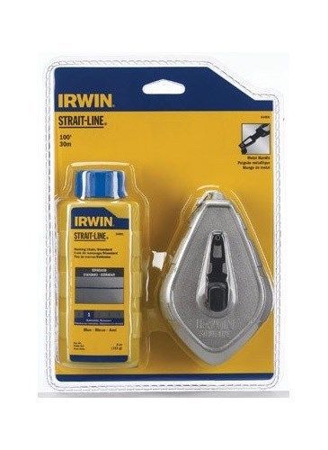 Irwin Chalk &amp; Reel Set 100 &#039; Blue 4 Oz