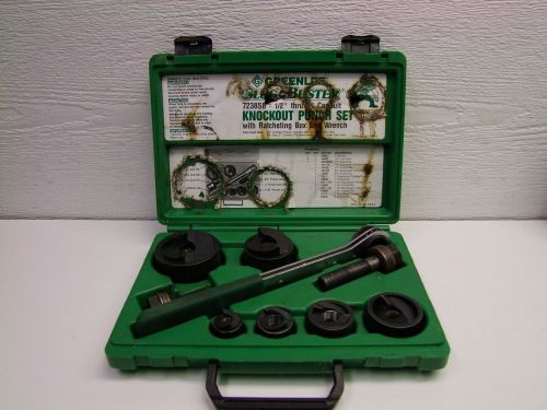 greenlee knockout punch set