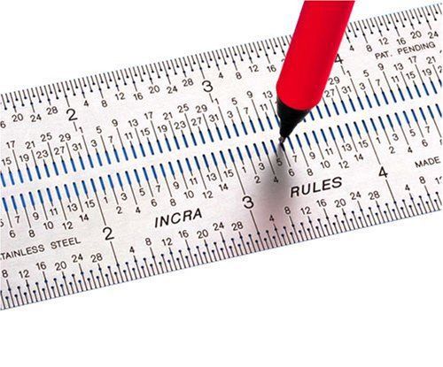 Incra rule12 12-inch precision marking drawing lap hand tool scale write new for sale