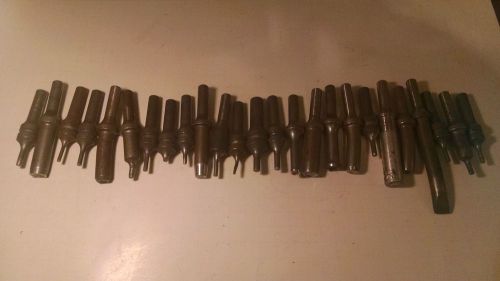 LOT OF 25 OFFSET RIVET SET AIR HAMMER TOOL AIRCRAFT SHEET METAL TOOLS