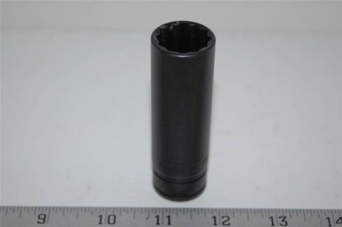 Snap on 3/4&#039;&#039; deep socket 1/2&#039;&#039; drive 12pt gs241 aviation tool exc cond for sale