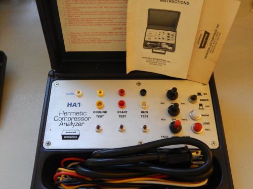 Universal Enterprises Hermetic Compressor Analyzer HA1