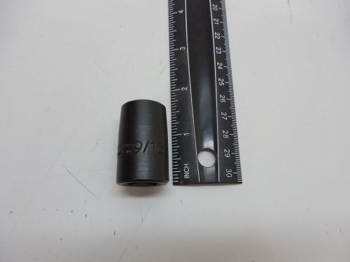 Proto 9/16&#034; magnetic socket 7418pkm usa 1/2&#034; drive shallow for sale