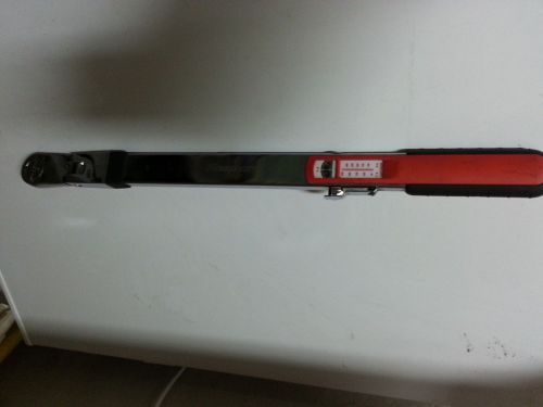 snap on tqfr250e 1/2 torque wrench 50-250 ft lb