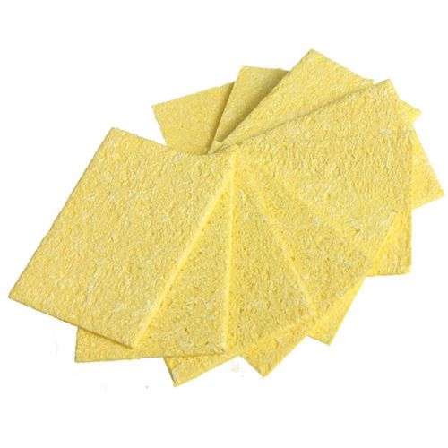 10pcs welding soldering iron tip replacement sponges cleaning pads for sale