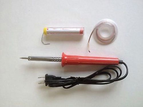 40W Professional Soldering Iron Kit (Iron 40W + 7&#039; Wire + 5&#039; Wick)