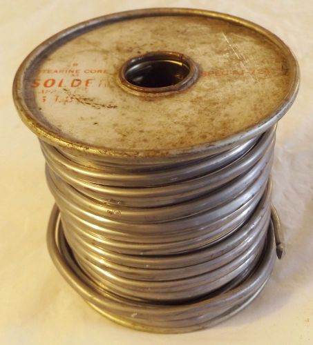 5 Pound Spool Stearine Solder 7241 B .167 dia