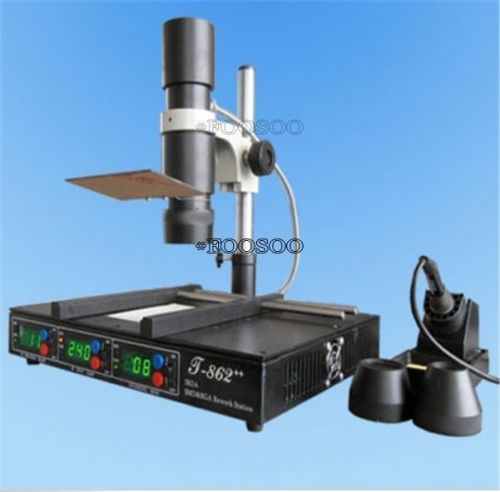 T-862++ mm 15 rework - infrared station welder bga irda soldering 35 for sale