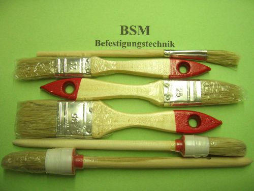 1 St. Malerpinsel / Pinsel Set 6 tlg. NEU