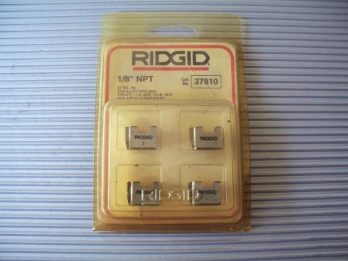 RIDGID PIPE Threading DIES  1/8&#034; NPT 12-R (NEW)