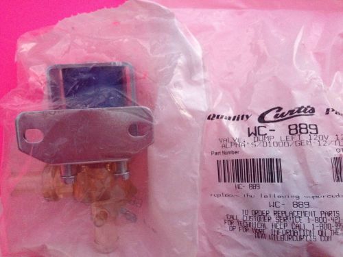 Wilbur Curtis DUMP VALVE WC-889 +NEW+