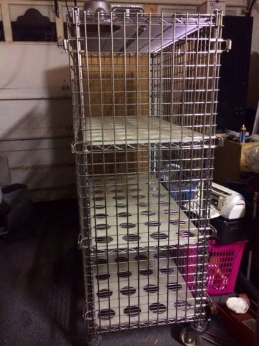 Commercial locking cage for alcohol/concesssions, etc. (Kitchen/Bar equipment)
