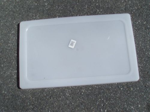 Lot of 8 Vollrath Full Size (21x12-7/8) Polyethylene Low density Pan Lid #52430