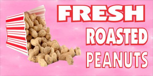 FRESH ROASTED PEANUTS DECAL