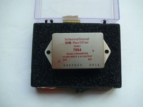 INTERNATIONAL RECTIFIER  52467  DC/DC CONVERTER  S/N0907023