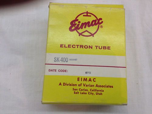 Eimac SK-400 Air System Tube Socket  4-400 **NOS**