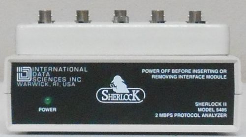 Sherlock II 5485 2 MBPS Protocol Analyzer w/ Universal Lab Interface Module